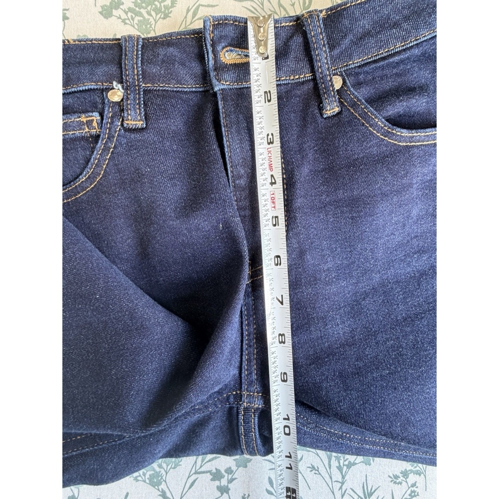 Quince Women's Size 26 Dark Wash Skinny Jeans Organic Cotton Stretch Denim - Picture 11 of 12